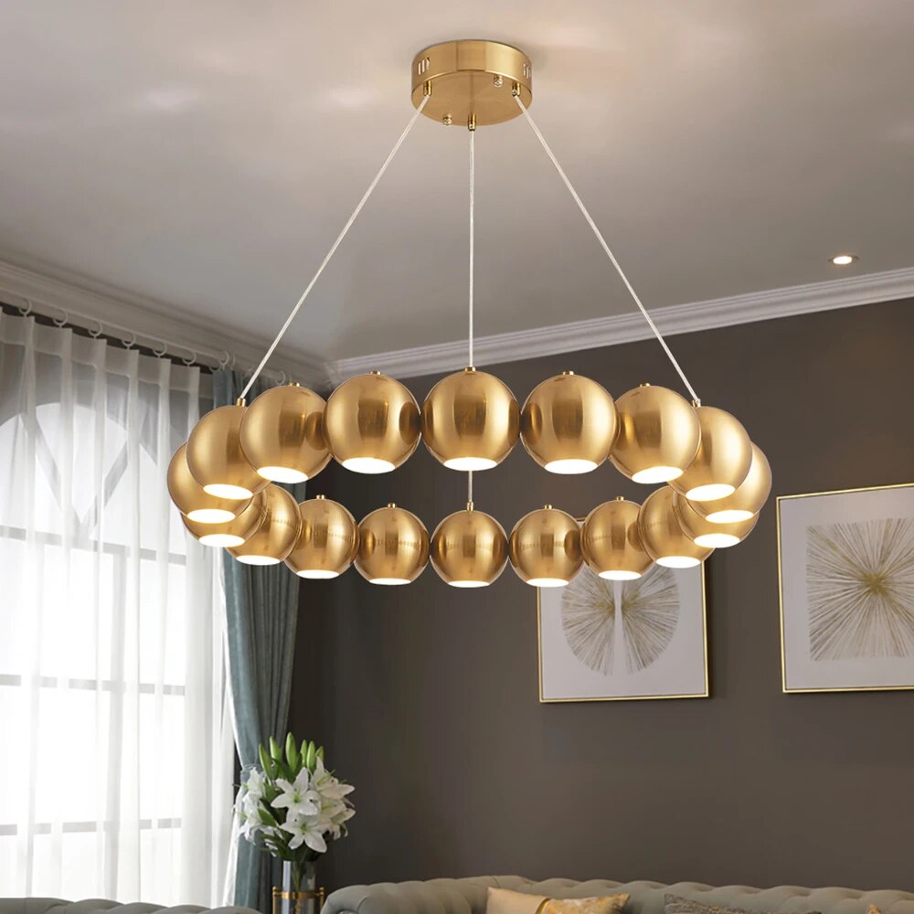 Ylk Joint-Balls Modern LED Chandelier