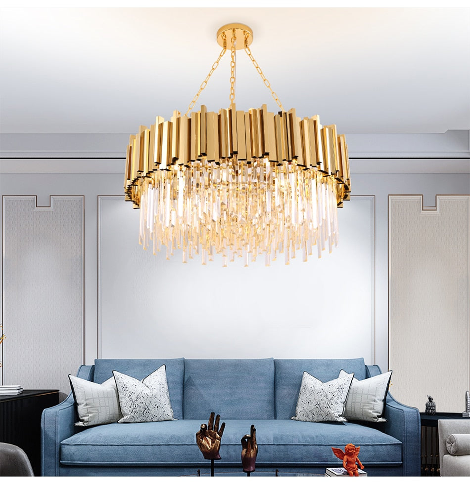 Ylk Sol Modern Crystal Chandelier