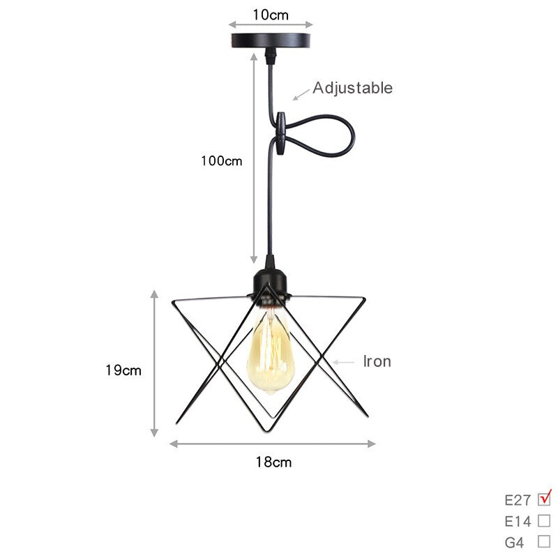 LYF 20-styles Daire Modern industrial style American retro country Pendant Lamp