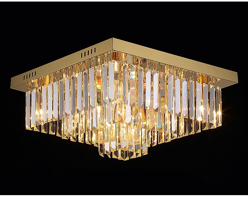 Ylk Beso Gold Ceiling Chandelier