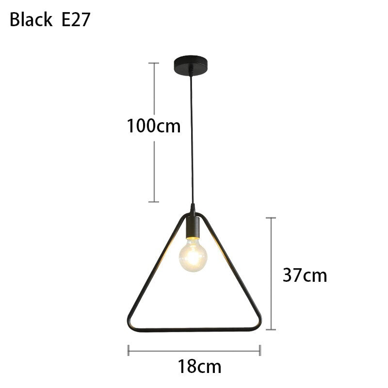 LYF Retro Pendant Lamps Loft Industrial Iron  E27 Base