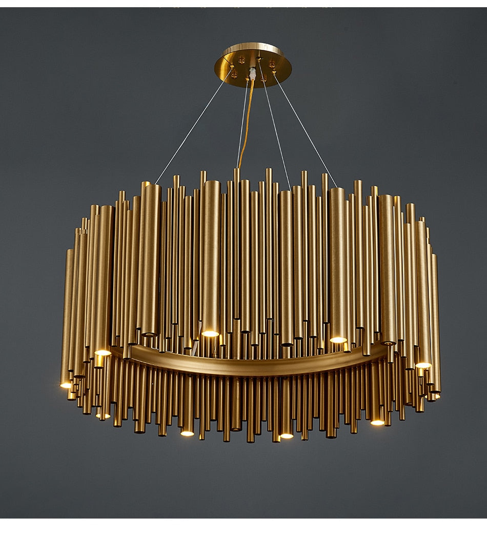 Ylk Aiden Luxury Gold Chandelier