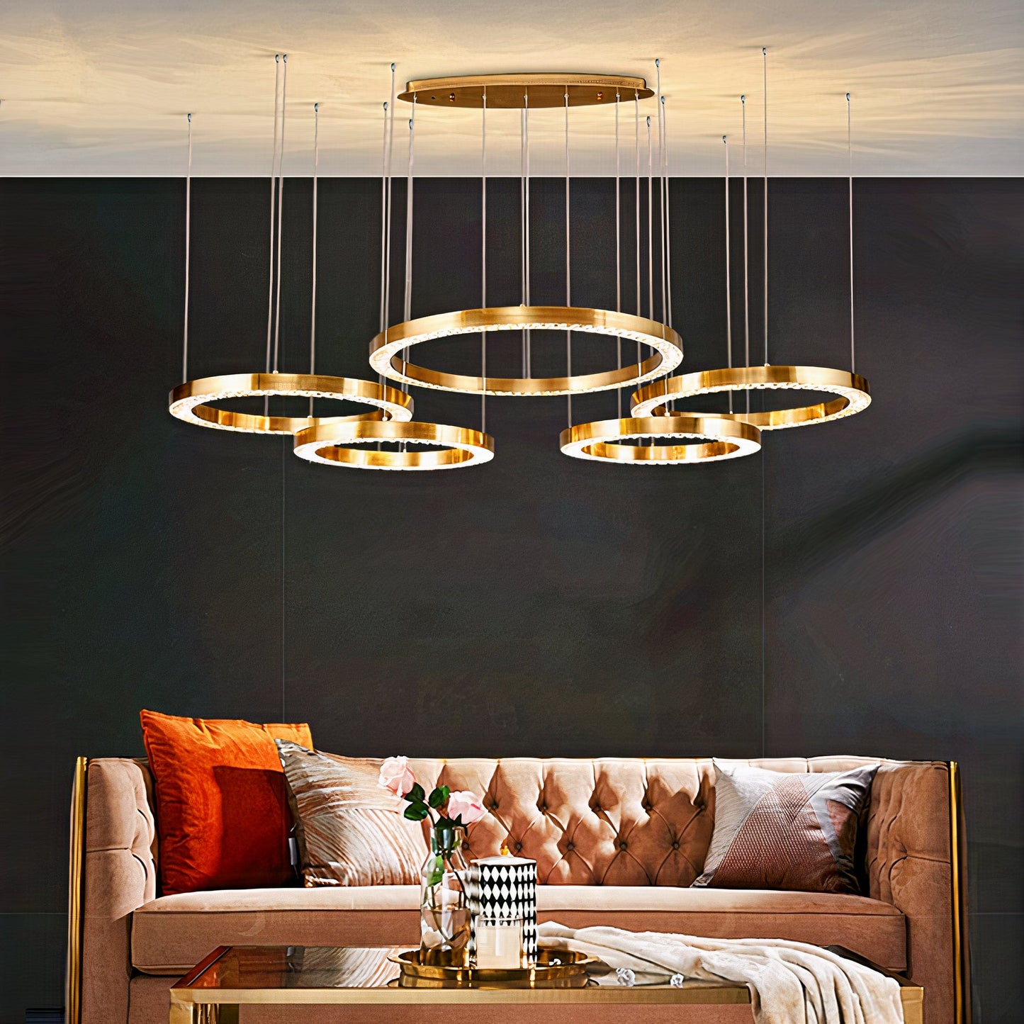 Ylk The Ring Luxury LED Chandelier