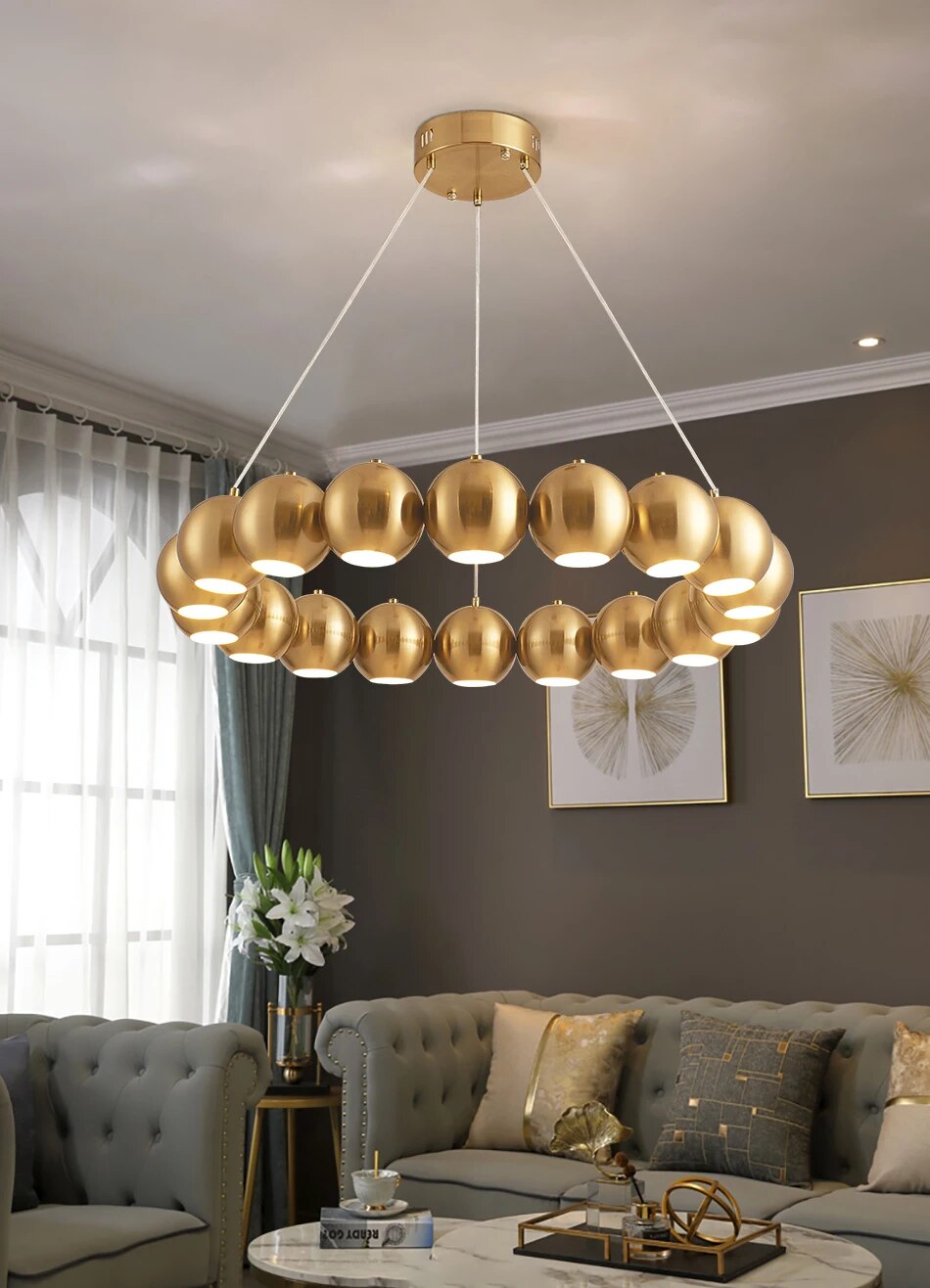 Ylk Joint-Balls Modern LED Chandelier
