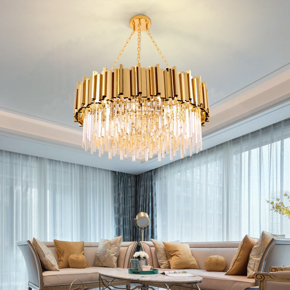 Ylk Sol Modern Crystal Chandelier