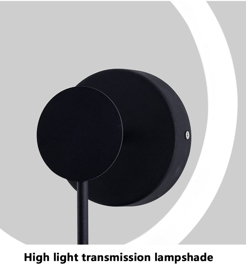 Won Carrick Circle LED Wall Light