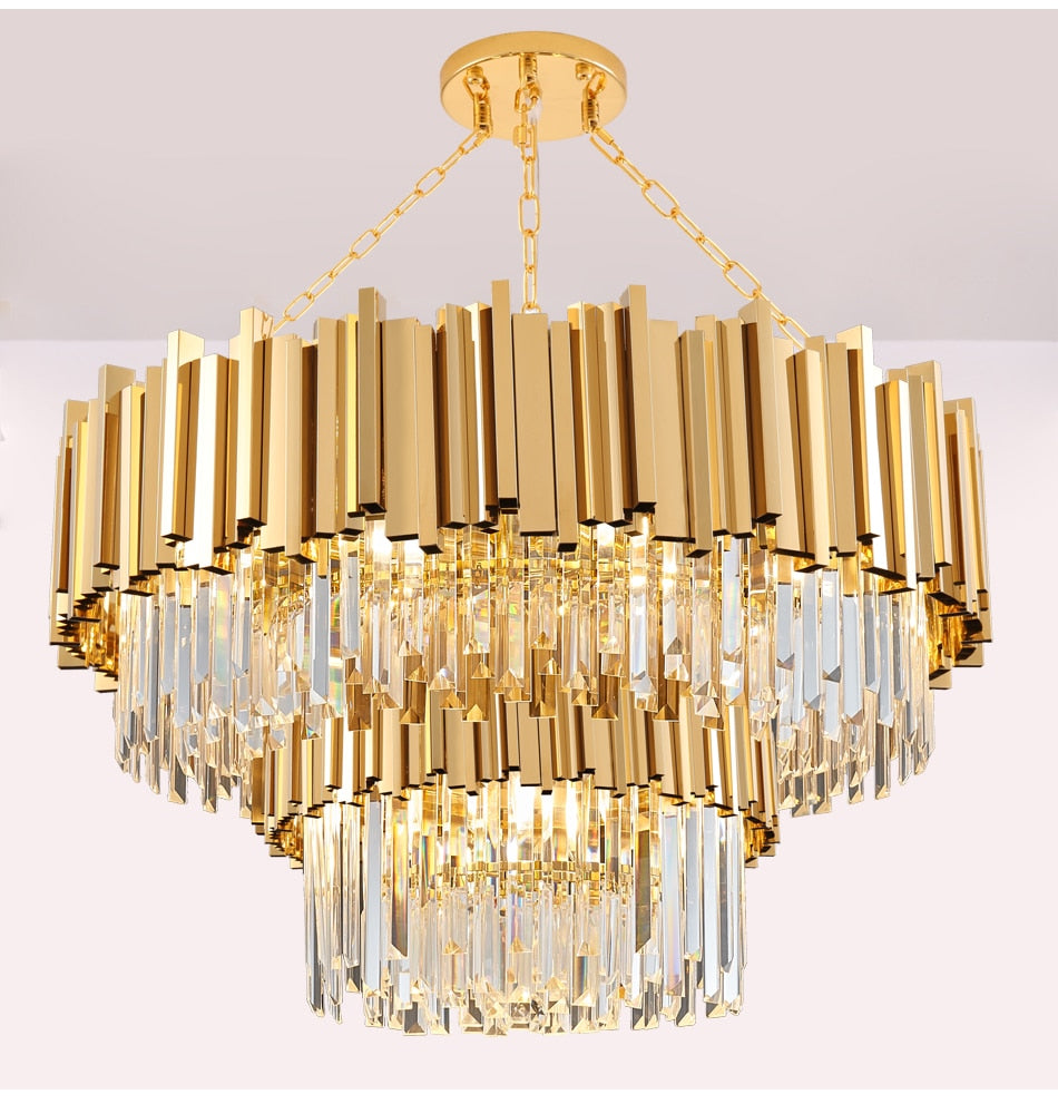Ylk Sol Modern Crystal Chandelier