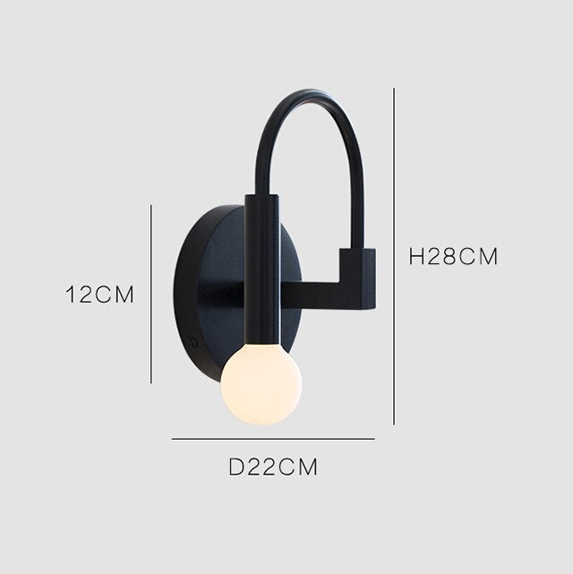 Won Rotatable Nordic Wall Light