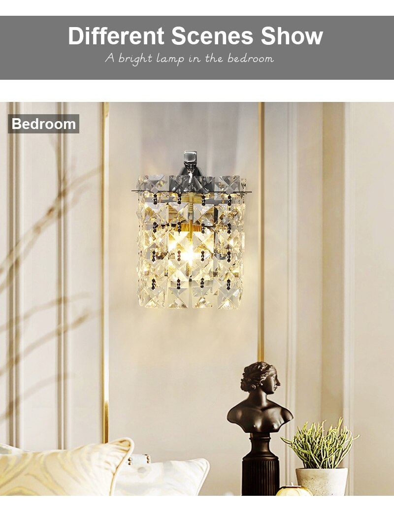 Lyf Nordic Crystal Wall Lamp