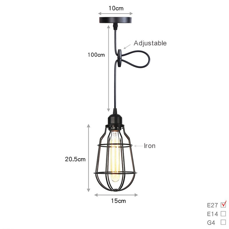 LYF 20-styles Daire Modern industrial style American retro country Pendant Lamp