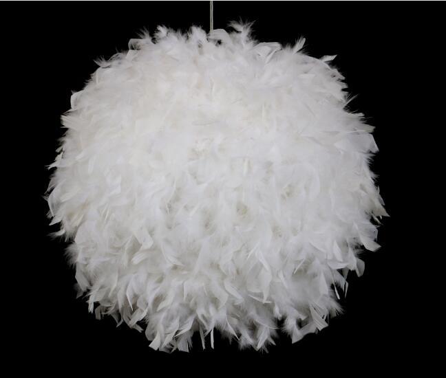 LYF LED Nordic Feather Romantic Dreamy Hanging Lamp