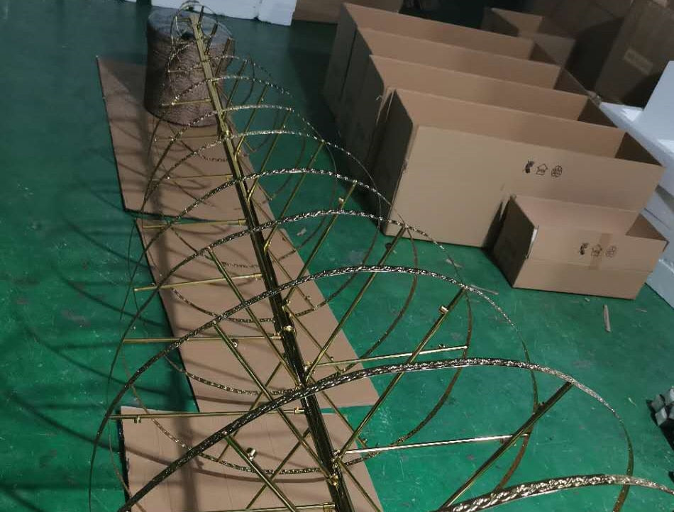 Ylk Long Crystal Chandelier Lamp