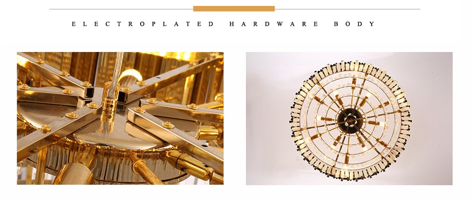 Ylk Sol Modern Crystal Chandelier