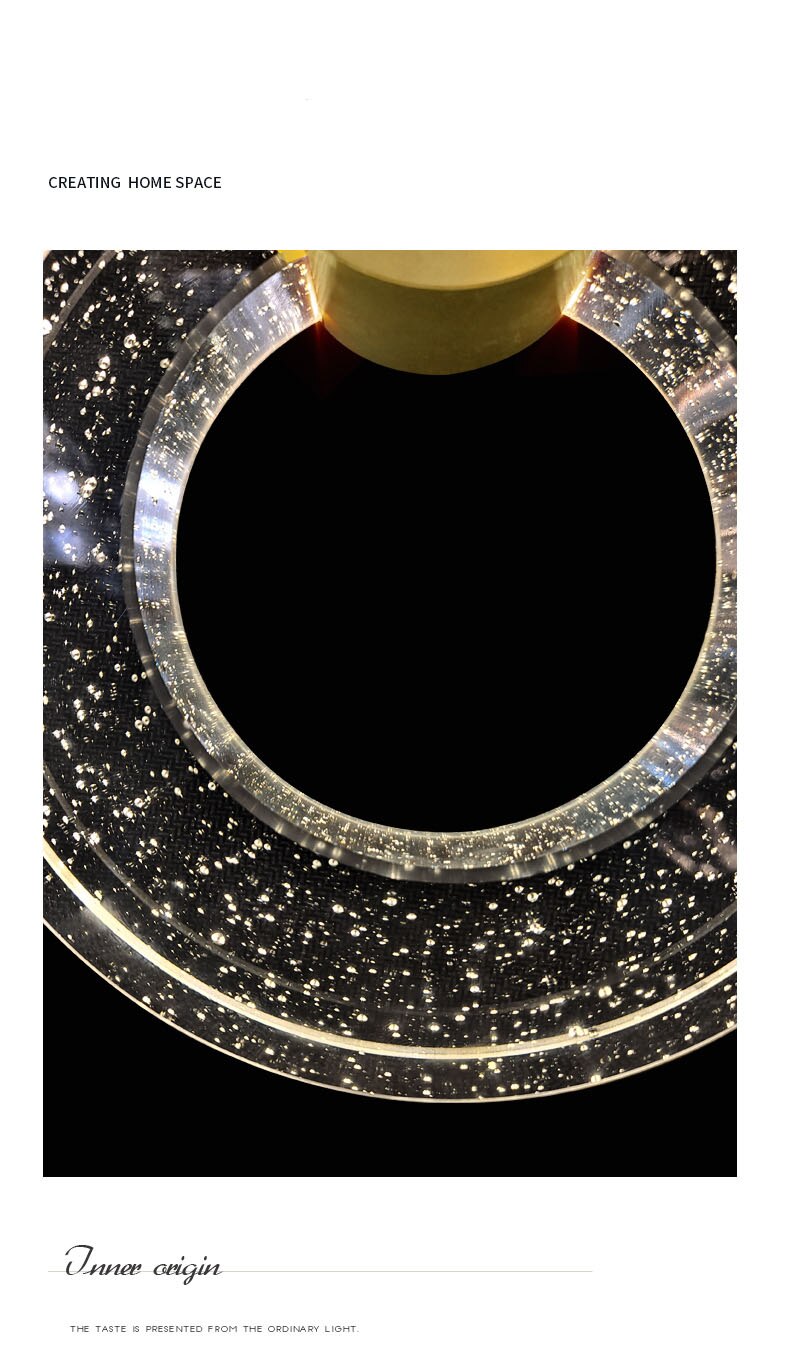 LYF Desdemona Crystal LED Pendant Light