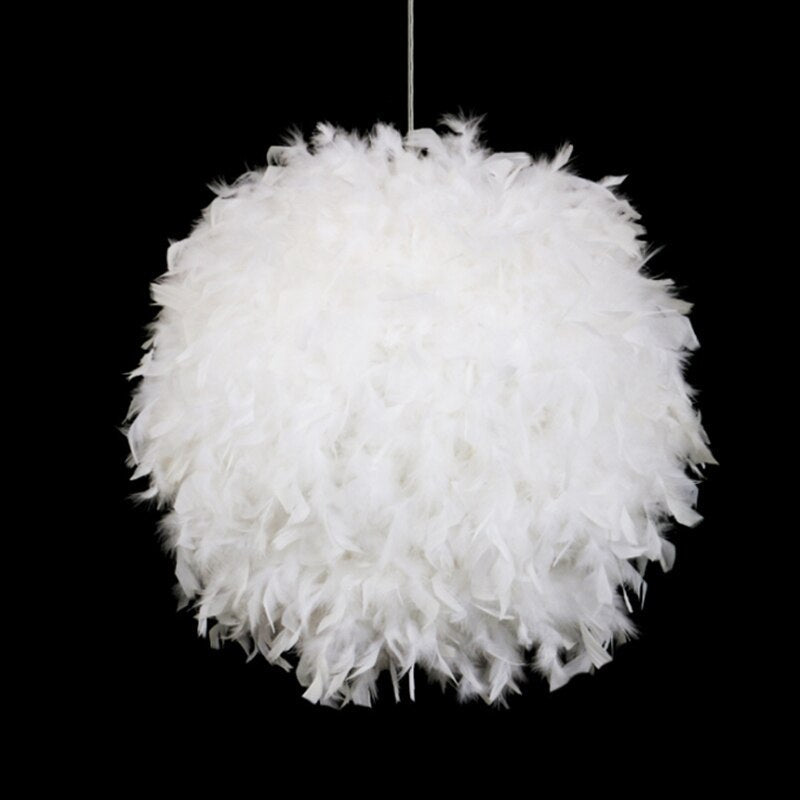 LYF LED Nordic Feather Romantic Dreamy Hanging Lamp