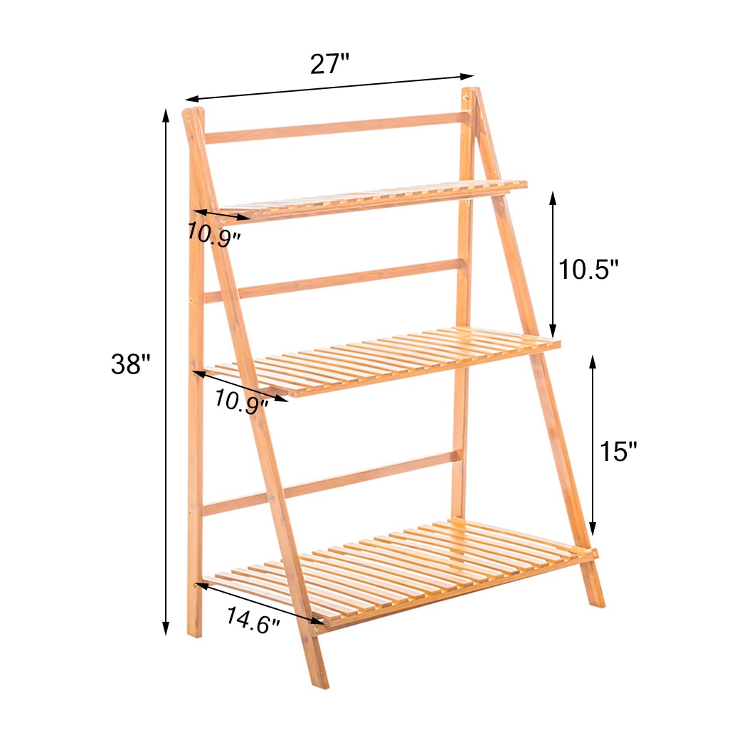 Reidun Tiered Plant Stand Shelf