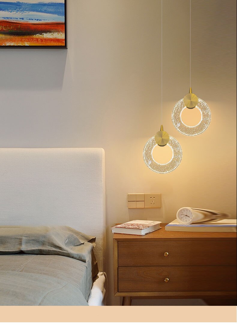 LYF Desdemona Crystal LED Pendant Light