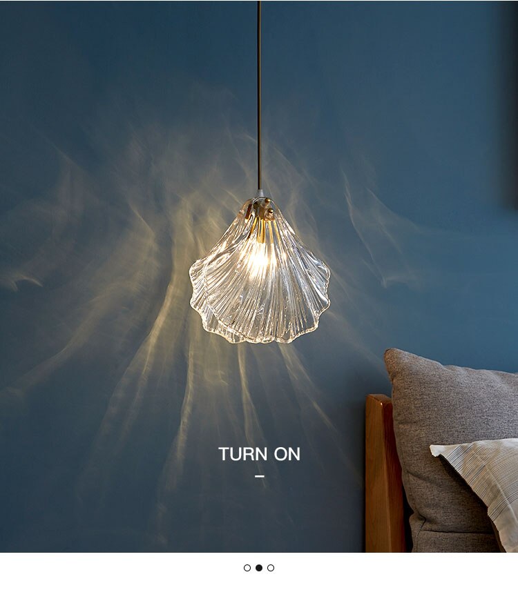 Lyf Shell Crystal LED Pendant Lights