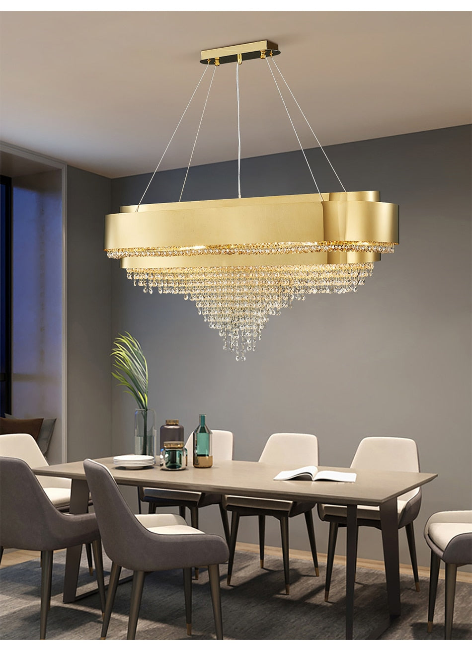 Ylk Darius Crystal Chandelier Light