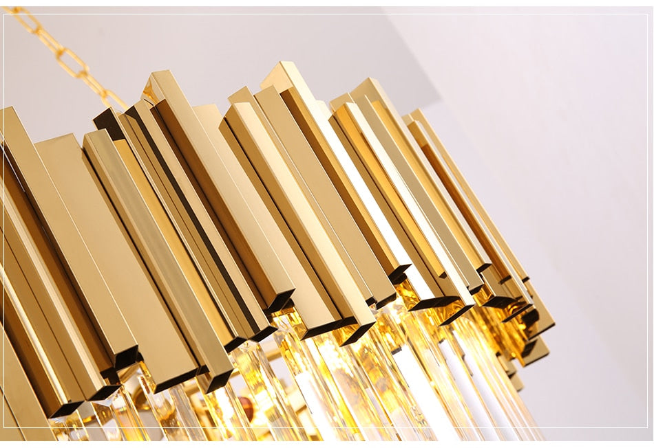 Ylk Sol Modern Crystal Chandelier