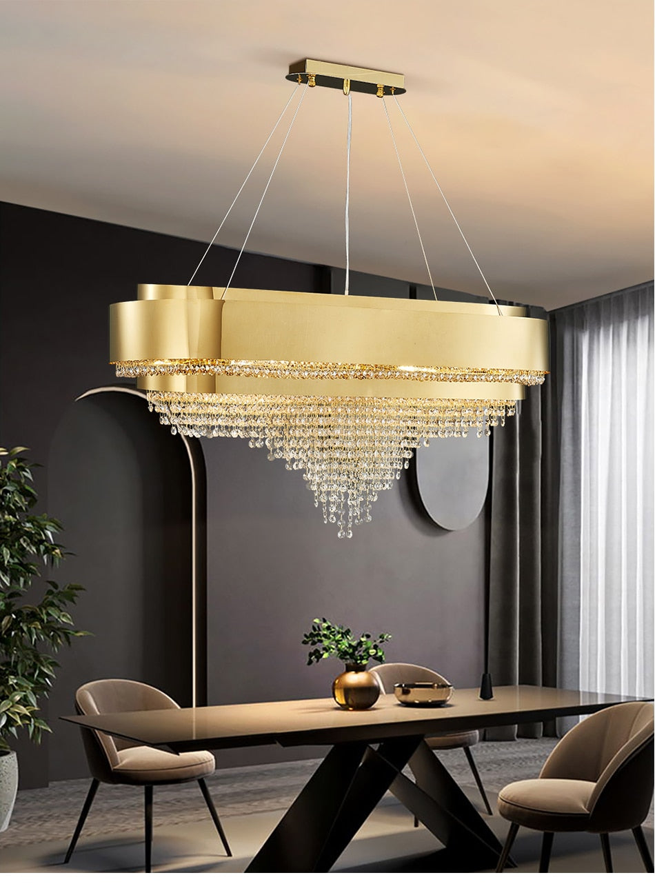 Ylk Darius Crystal Chandelier Light