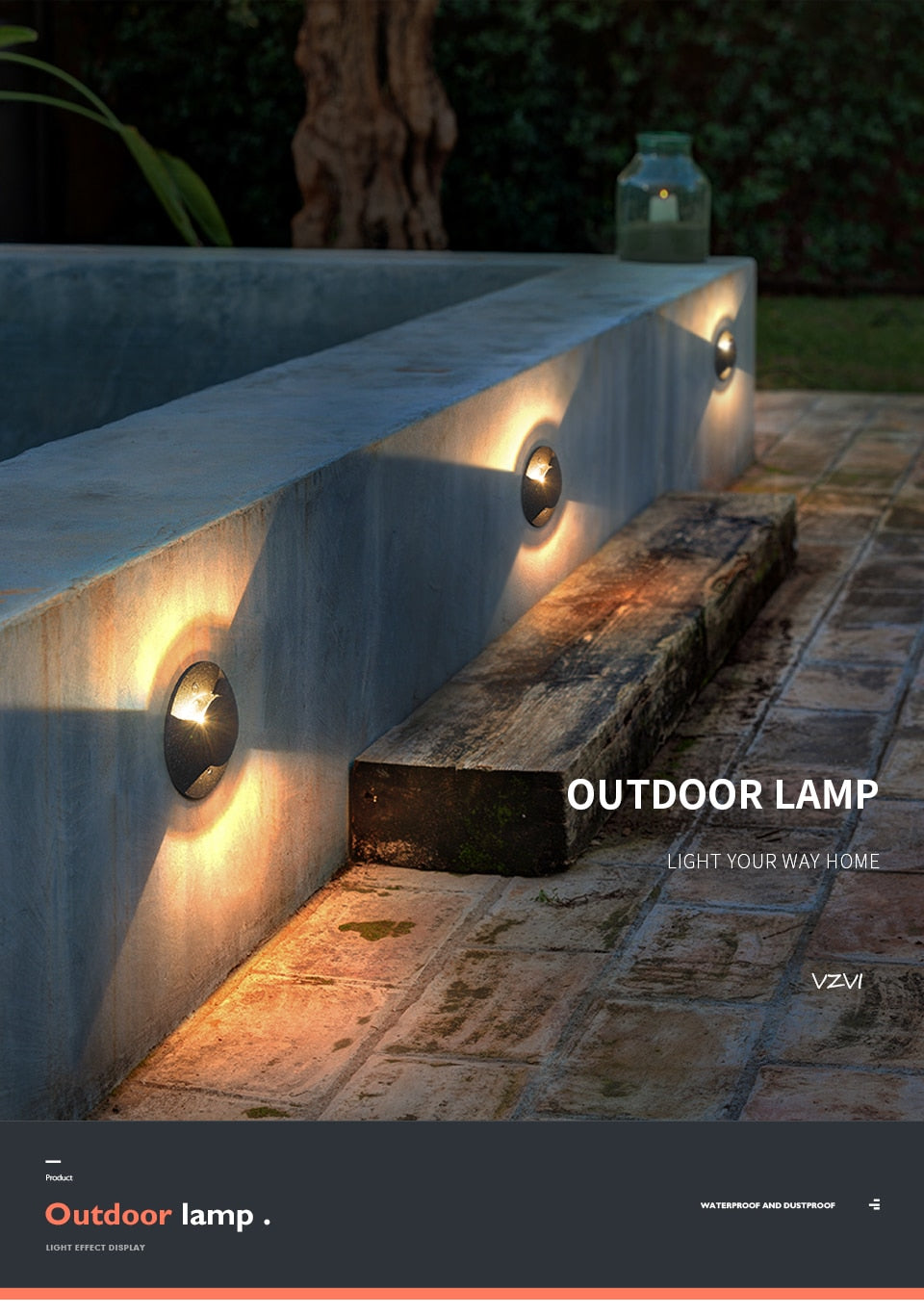 Vz Phnomo Waterproof Outdoor Lights