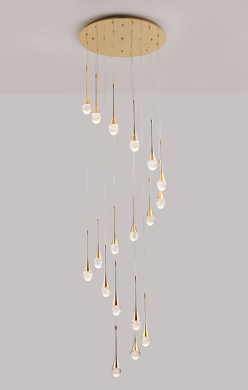 Ylk Water-Drop LED Chandelier