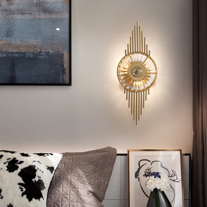 Ylk Adar Modern Gold Sconce