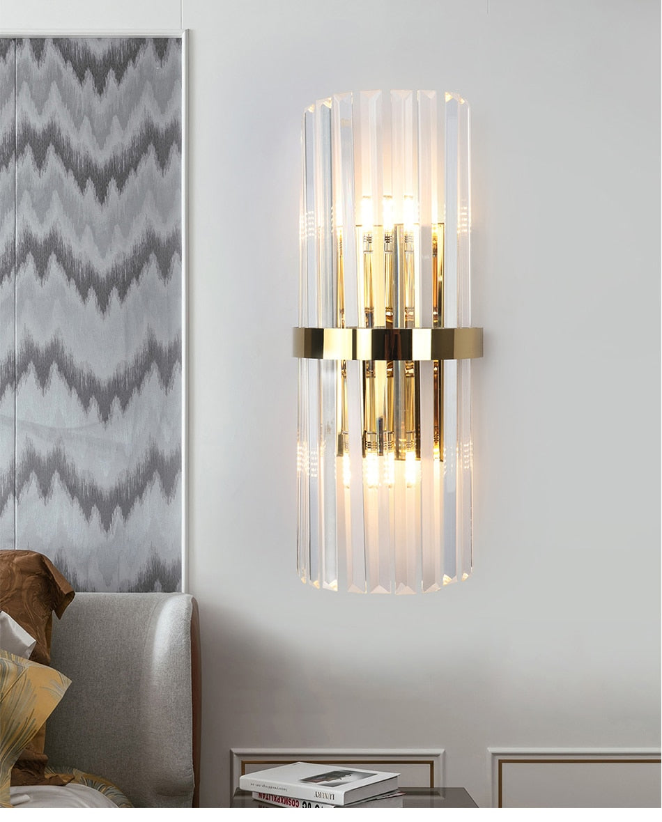 Ylk Dallen Luxury Crystal Wall Light