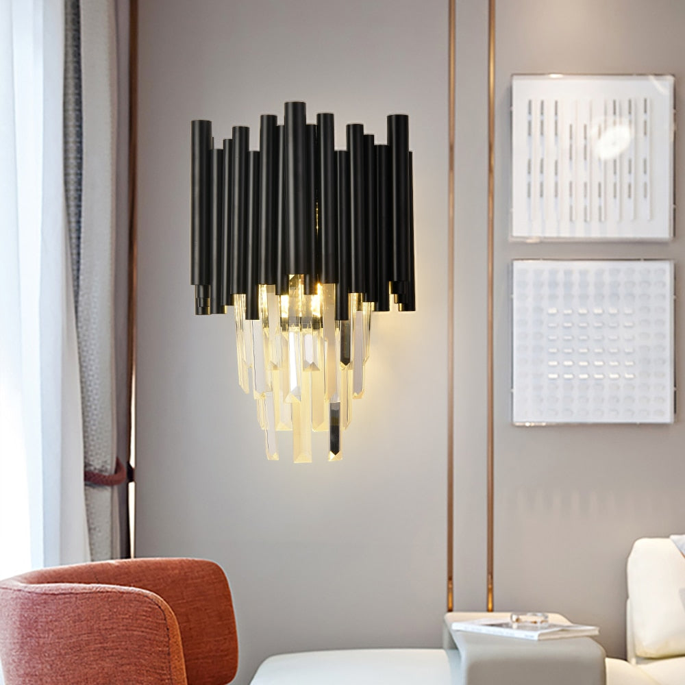 Ylk Modern Black Wall Lamp