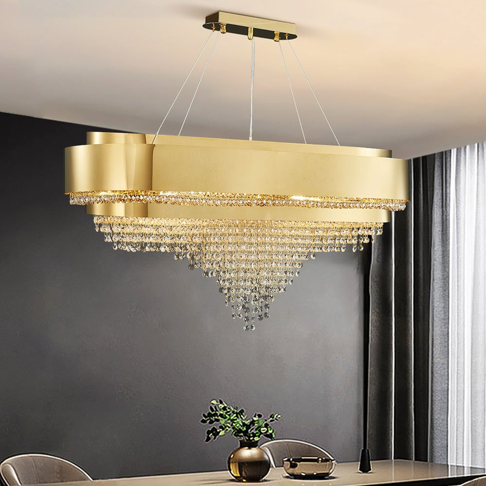 Ylk Darius Crystal Chandelier Light