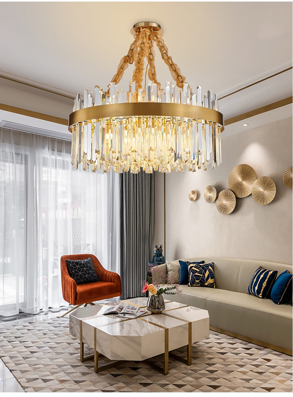 Ylk Yvaine Modern Crystal Chandelier