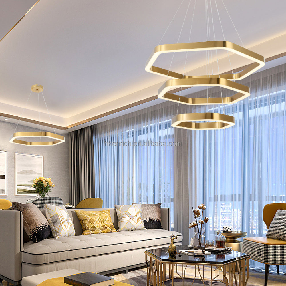 Ylk Polygon Design Luxe Chandelier