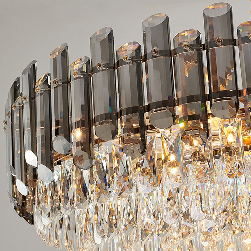 Ylk Demetrius Crystal Chandelier Luxe