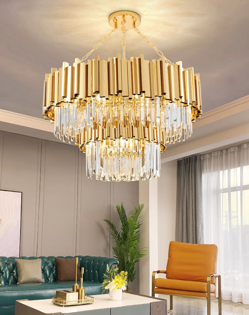 Ylk Sol Modern Crystal Chandelier