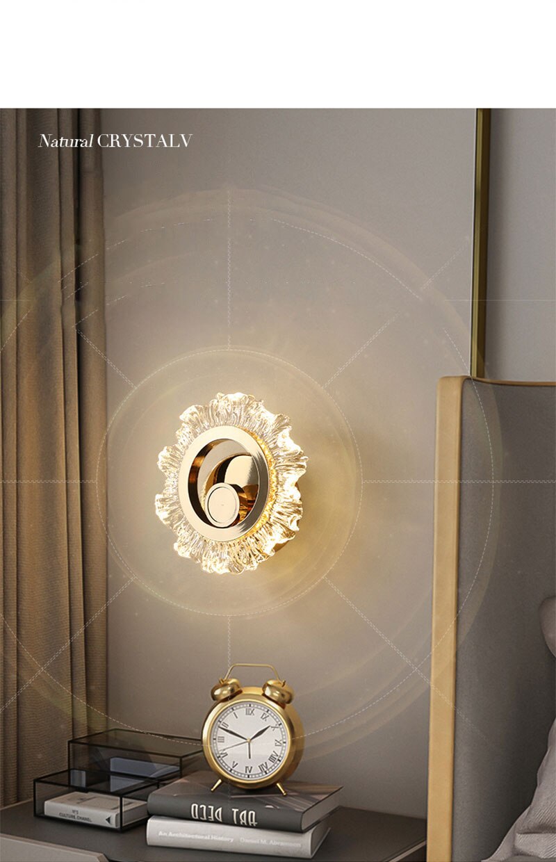 Lyf LED Sun Shape Wall Light