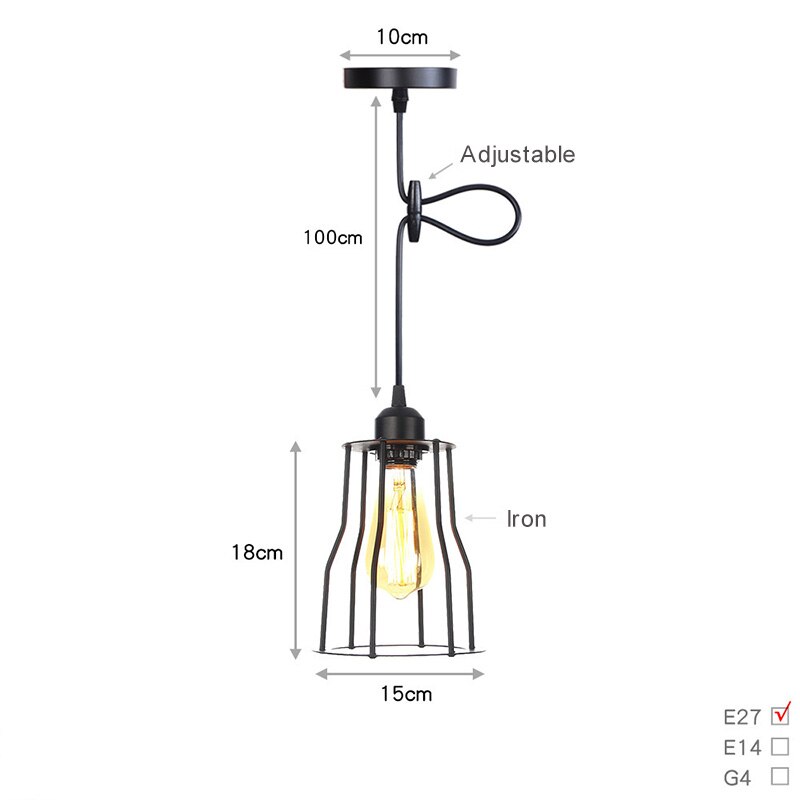 LYF 20-styles Daire Modern industrial style American retro country Pendant Lamp