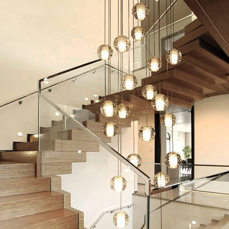 Ylk Luxury Bubble Crystal Chandelier