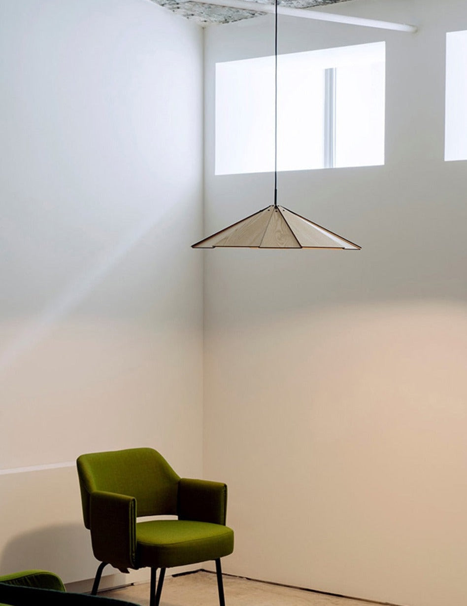 IIS LED Solid Wood Pendant Light Nordic Restaurant Bar Office Hanging lamp