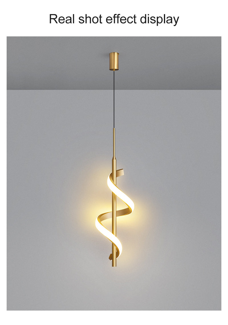 LYF Wall/Pendant The Spiral Lustre LED Light