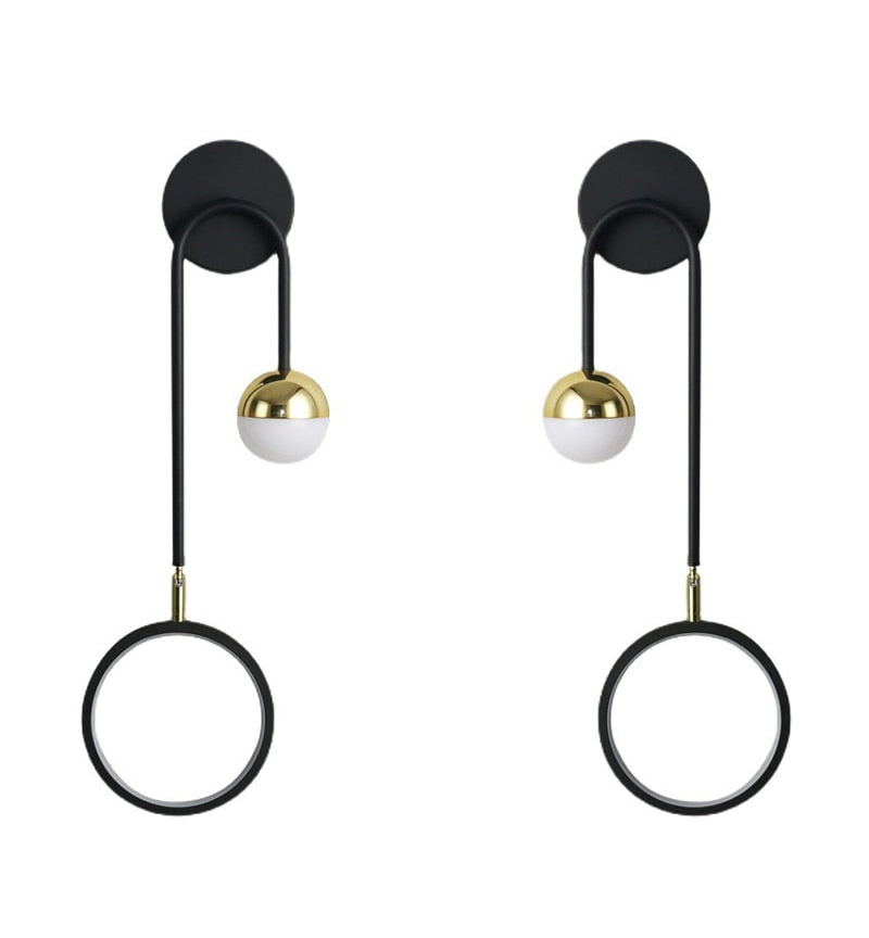 GRN Creative Nordic Modern Minimalist Bedroom Bedside Lamp