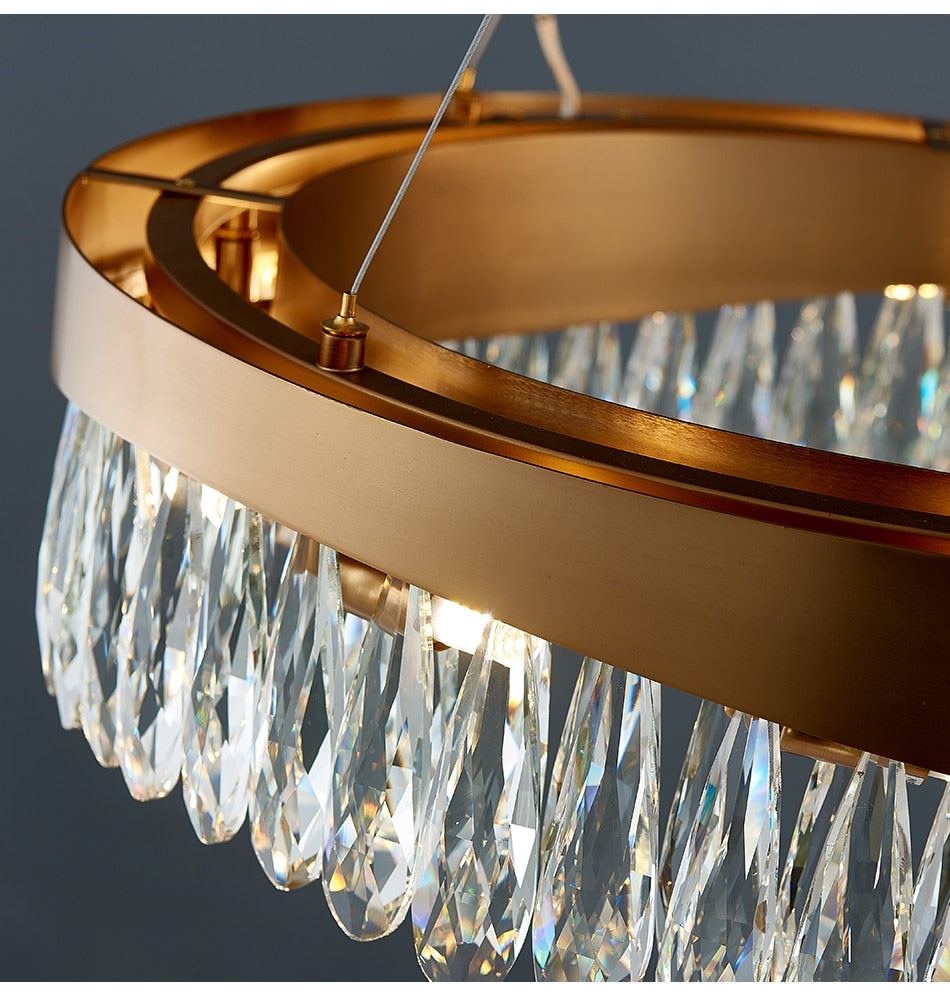 Ylk Luna Crystal Chandelier Light
