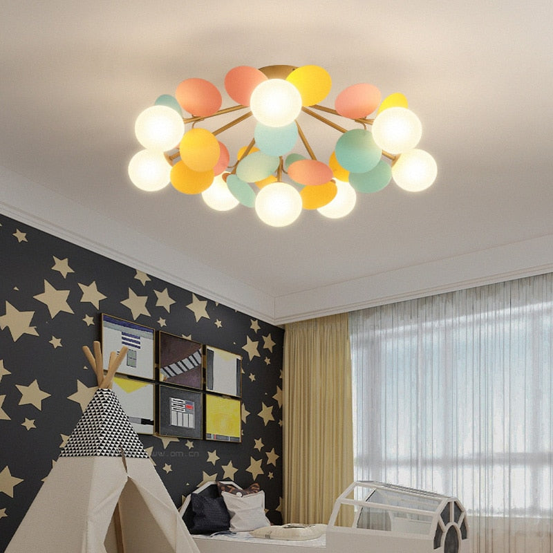 Jorma - Modern Nursery Ceiling Light For Childrens Lighting