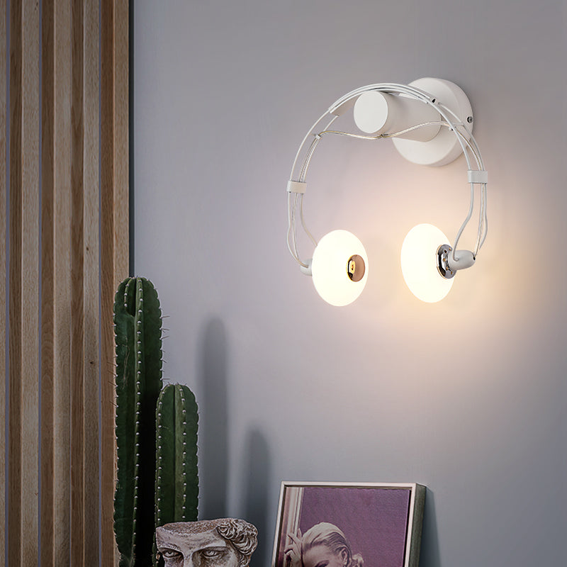 Won Creative Earphone Shape Wall Lamp