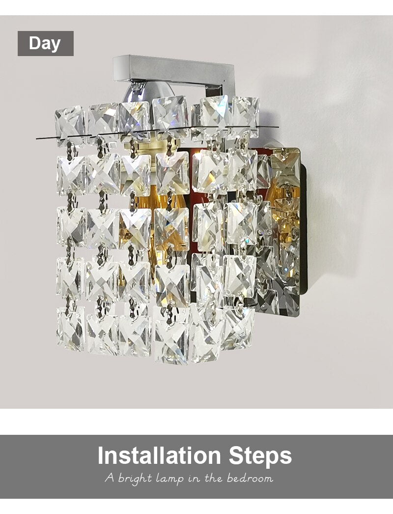 Lyf Nordic Crystal Wall Lamp