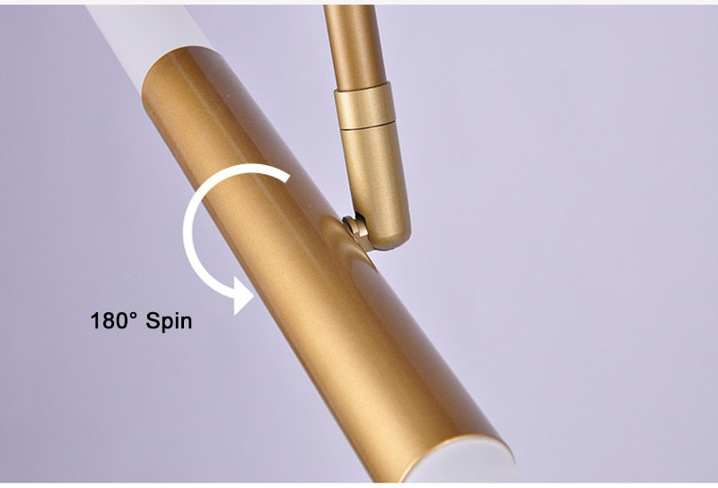 Ylk Agua Modern Gold LED Chandelier