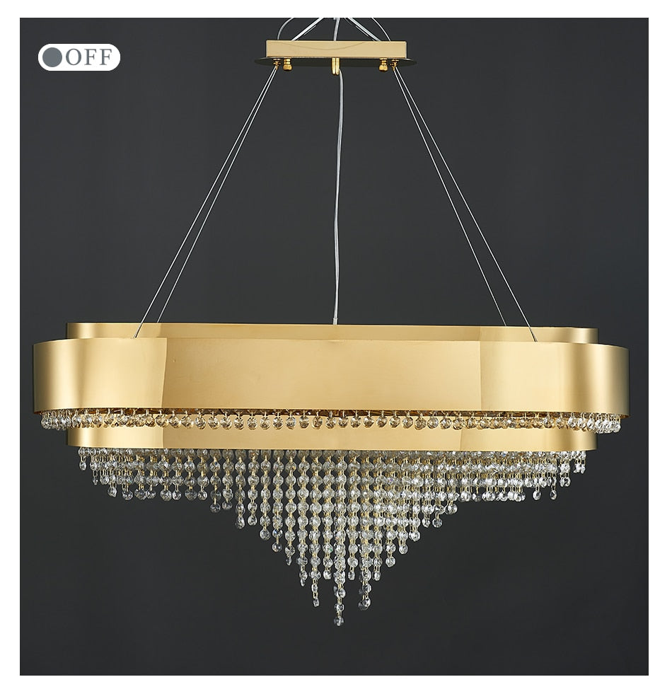 Ylk Darius Crystal Chandelier Light