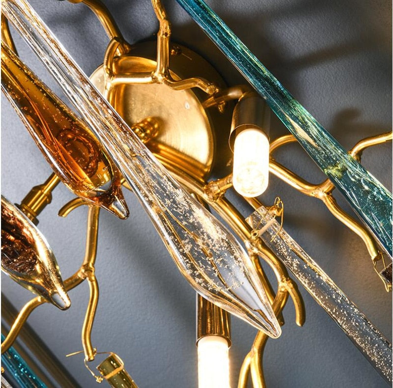 Xic Luxury Art Water Drop Lamp