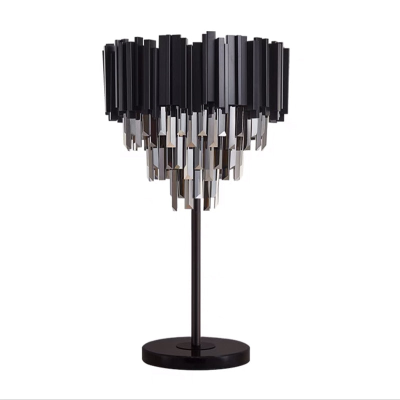 Ylk Ansel Crystal Art Deco Lamp