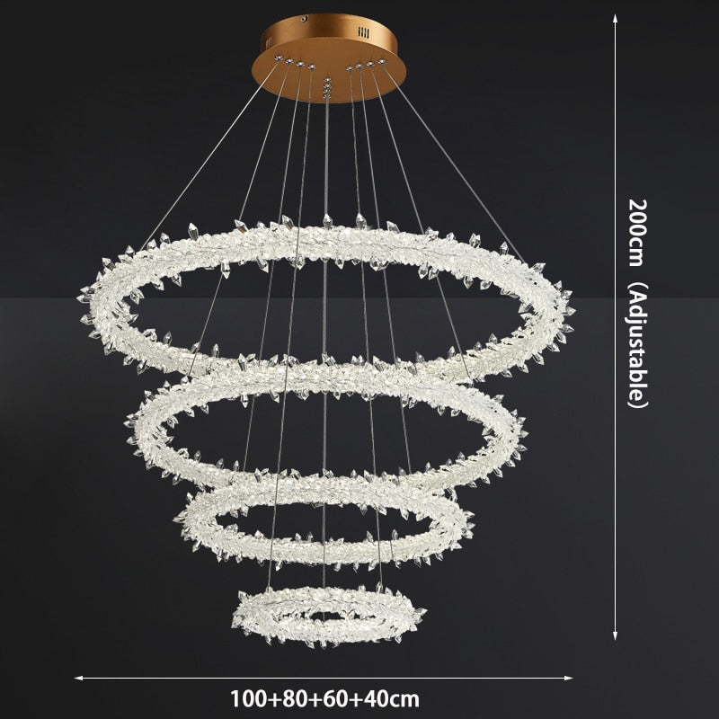 Ylk The Spike Crystal Chandelier